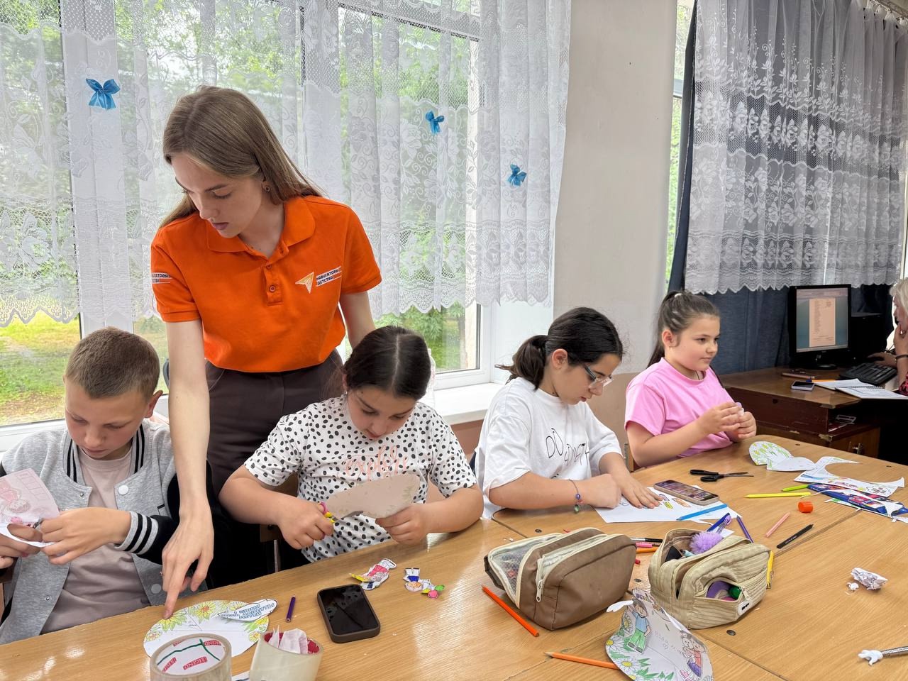 Торжественное открытие I лагерной смены.